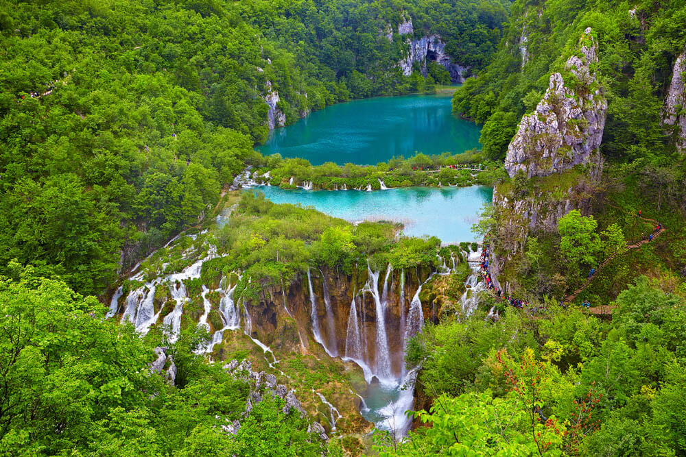 Plitvice Nationalpark Mietwagenrundreise Kroatien